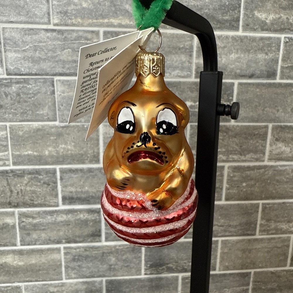 Christopher Radko "Buford T." #95-063-0‎ Dog Ornament